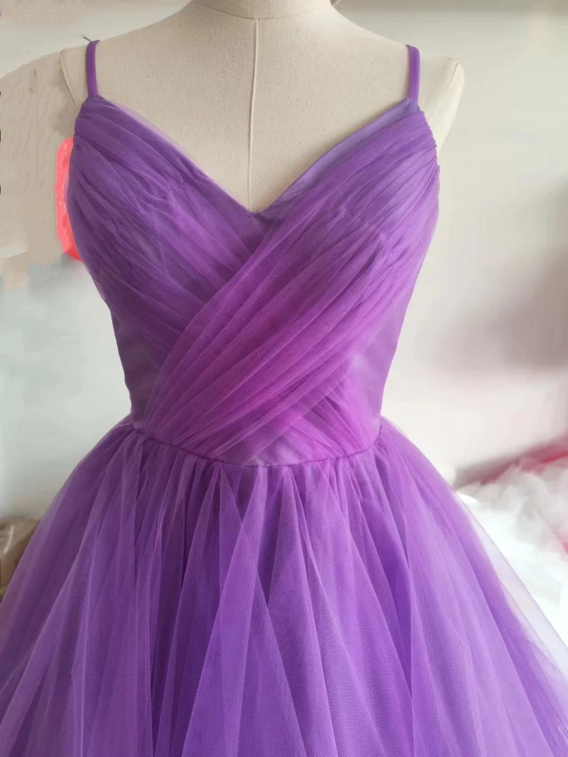 Oklulu New Boho Dresses Ruffles Sweetheart Spaghetti Straps Simple Party Princess Dress