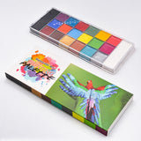 20 Colors Face Painting Oil Safe Kids Flash Tattoo Painting eye Art Make up Party Makeup Fancy Dress Beauty Palette