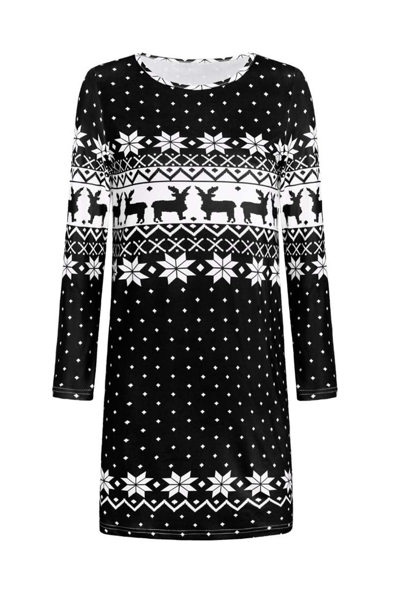 Oklulu Christmas Winter Dress