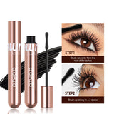 Mascara Waterproof 4D Silk Fiber Curling Volume Lashes Thick Lengthening  Nourish Eyelash Extension High Quality Makeup
