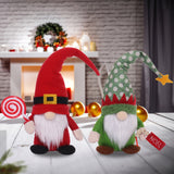 Christmas Gnome Plush Decor Christmas Elf Faceless Doll Xmas Gnomes Christmas Decorations for Home New Year Holiday Gift