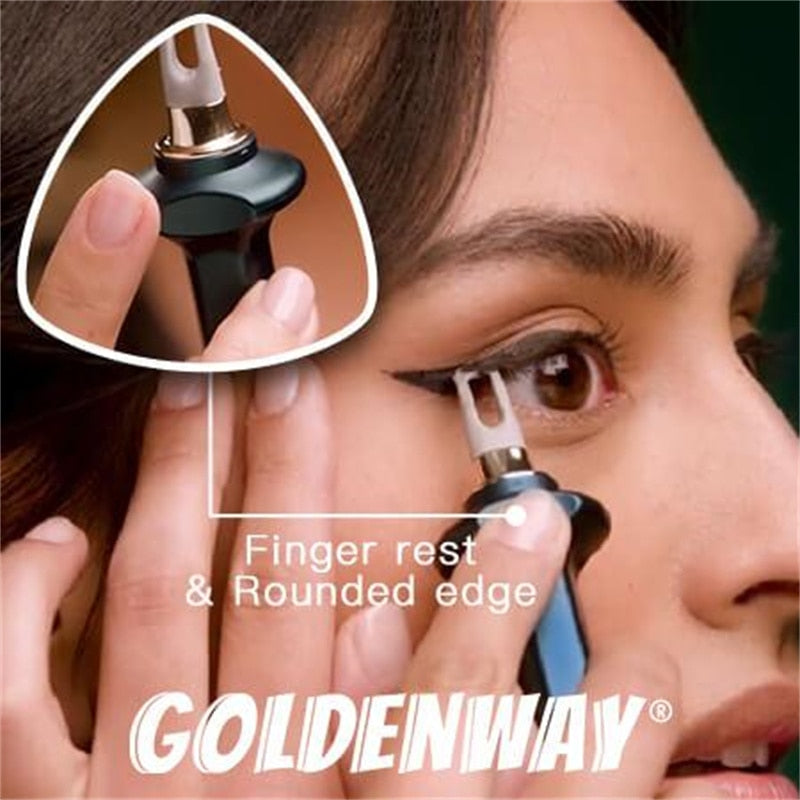 Hyper Easy No-Skip Eyeliner Guide Tool Eye Makeup Styling Drawing Guide Gel Reusable Eyebrows Eye Shadow Brush Tool