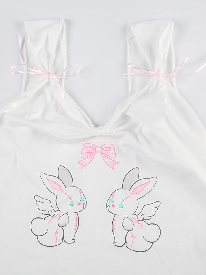 Angel Bunny Bow Cami Top