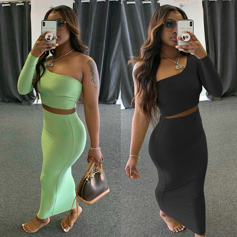 dress to impress outfits 2024 Autumn New Fashion Women's Sexy Two-Piece Ins Style Trendy Suit Skirt