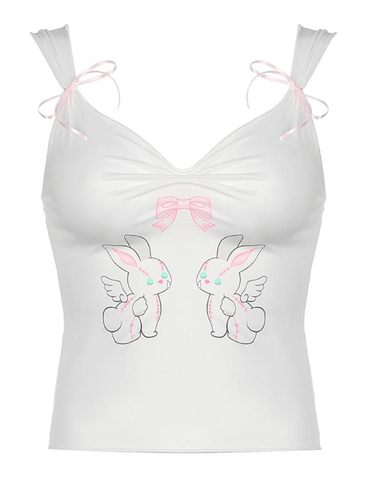 Angel Bunny Bow Cami Top