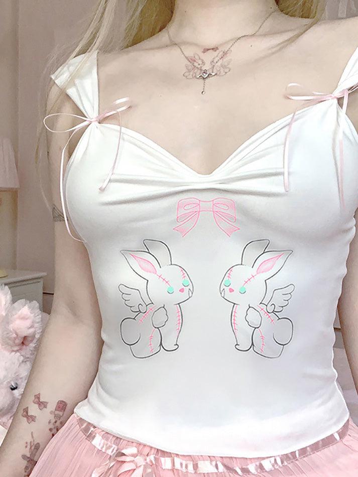 Angel Bunny Bow Cami Top