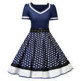 pop culture dress to impress Vintage Printed Dress Pettiskirt  