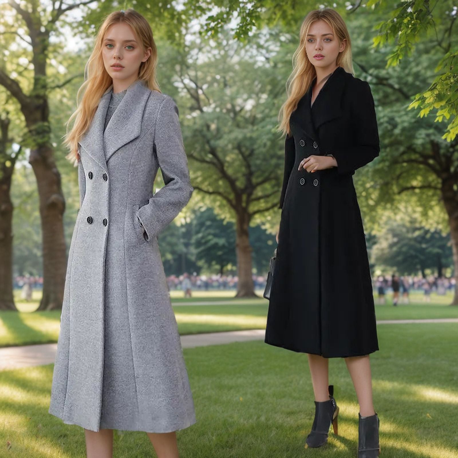 outfit inspo [Thickened with Lining] Autumn and Winter New Woolen Overcoat for Women over the Knee Thickened plus Size Lapel Super Long