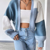 2000s fashion 24 Cardigan Sweater Women's New Versatile Color Matching Casual Niche Retro Striped Long Sleeve Sweater Coat for Women