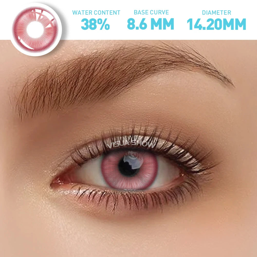 OKLULU Magic Pop Custom Violet Contact Lens Cosmetic Colored Contact Lenses Wholesale Color Contact Lenses With Prescription