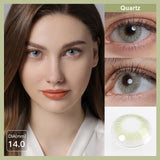 OKLULU Natural Eye Color Lenses Color Contact Lenses For Eyes Gray Lens Colored Contact Lenses Beauty Pupils Eye Lenses