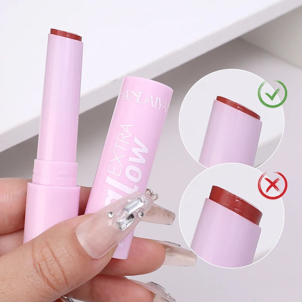 Oklulu Lasting Moisturizing Mirror Lipstick Pen Clear Water Light Solid Lip Gloss 8 Colors Jelly Pink Lips Tint Glass Lip Glaze Makeup