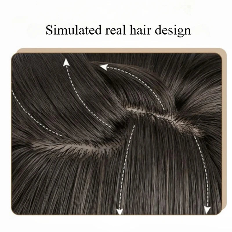 OKLULU  -  Wig Long Straight for Women Natural Black Lolita Wigs with Bangs Heat Resistant Fiber Hair for Cosplay Daily Use wigs