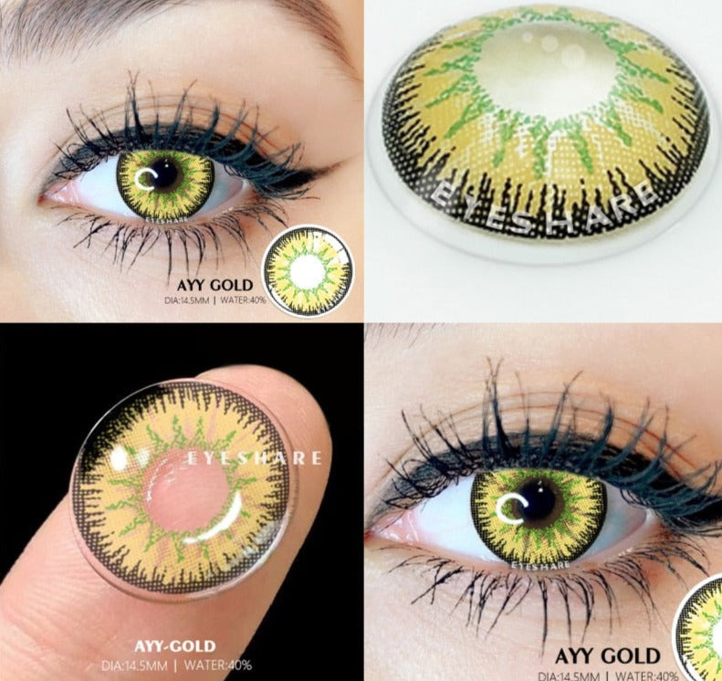 Cosplay Color Contact Lenses for Eyes AYY Series Halloween Beauty Makeup Contacts Lenses Eye Cosmetic Color Lens Eyes