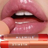 Oklulu Waterproof Nourishing Lipstick Pencil Matte Smooth Nude Pink Lipliner Pen Lasting Not Fading Lip Tint Korean Makeup Cosmetics