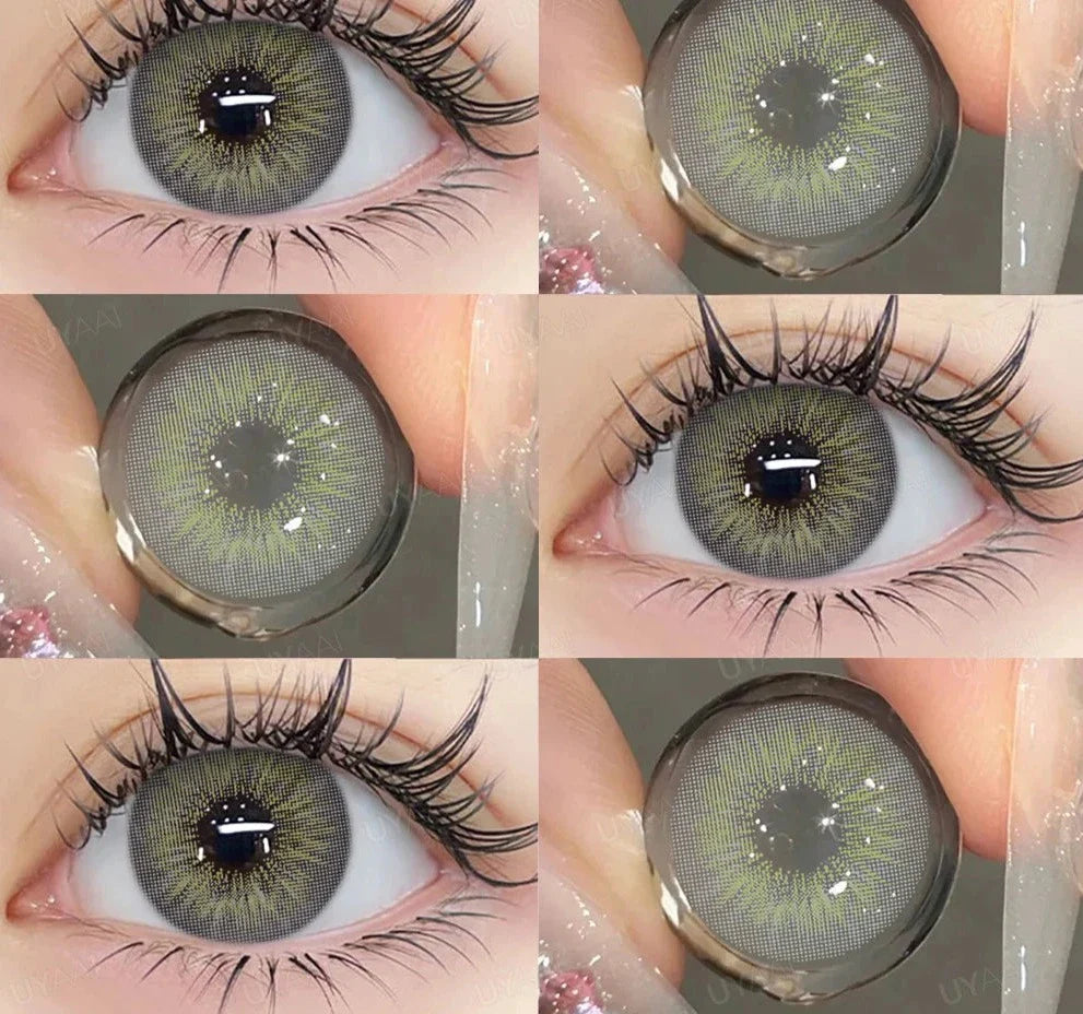 Colored Pupils for Eyes Blue Pupils Green High Quality Colored Contact Lenses Brown Natural Lens Gray Big Eye Lenses