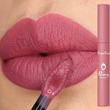 Oklulu Nude Matte Lip Gloss 12 Colors Long-lasting Velvet Lipstick Waterproof Non-fade Non-stick Cup Lipsticks Women Makeup Cosmetic