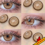 OKLULU  1 Pair Colored Contact Lenses With Prescription Myopia Lenses Brown Contact Lenses High Quality Natural Lenses