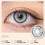 OKLULU Hot Sale Natural Colored Contact Lenses Half Year Color Contact Lenses Multicolored Colored Contact Lens Blue Eye Lens