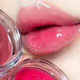 Oklulu Berry Jam Lip Gloss Lasting Sexy Plumper Mirror Jelly Liquid Canned Lipstick Moisturizing Red Lipgloss Lip Tint Makeup Cosmetic