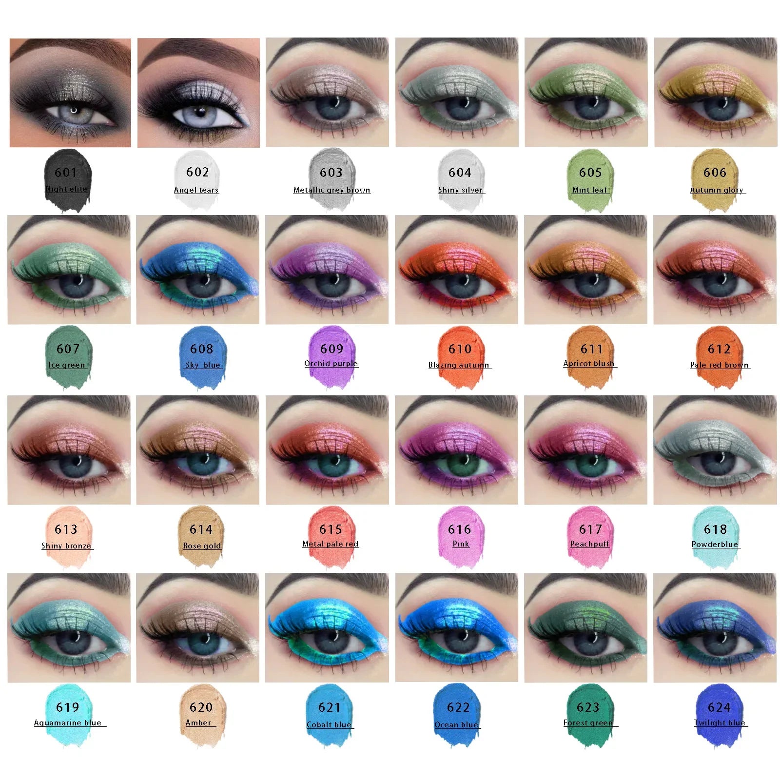 Oklulu Pearlescent Eyeshadow Pencil Glitter Silkworm Liner Pen Highlighter Long Lasting Matte Eye Shadow Stick Eyes Makeup Cosmetics