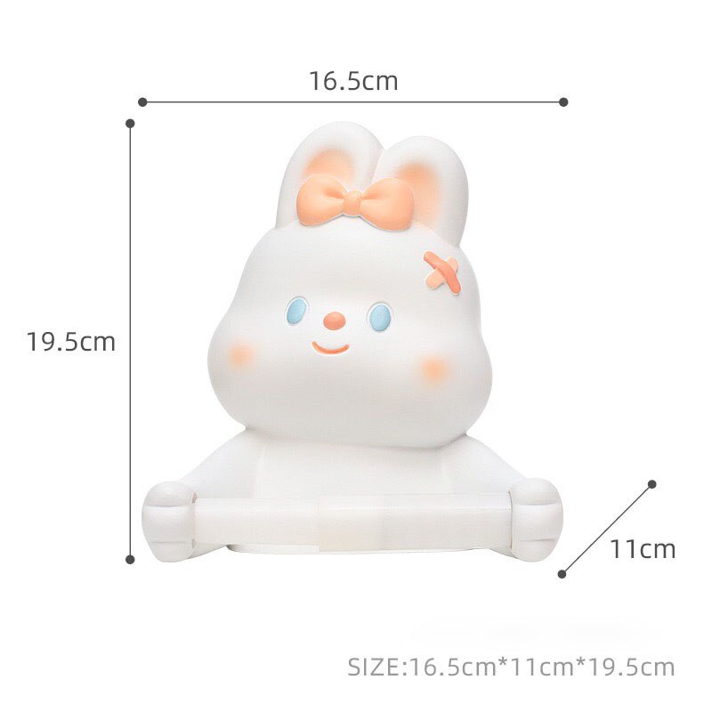 Cute Pig Roll paper towel rack wall hanging toilet Tissue Box household roll paper box bathroom waterproof toilet paper holder