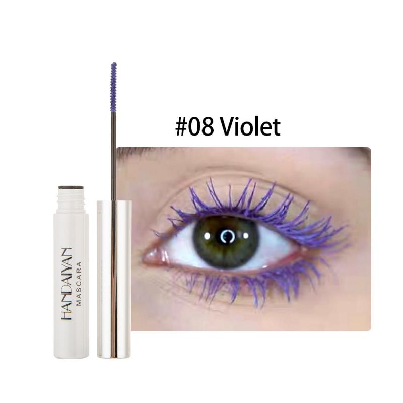 Colorful Waterproof Mascara Makeup Eyelash Extension Lengthen Curling White Mascara Cosplay Prom Make Up Cosmetics