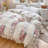 1PC Cotton Floral Pattern Home Bedding Duvet Cover Double-sided AB Version Comfortable Quilt Comforter Cover Home Textiles #/