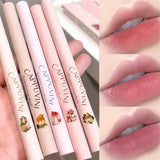 Oklulu Matte Contour Lip Liner 5 colors Waterproof Lasting Plump Velvet Lipstick Natural Outline Lips Line Pen Lips Makeup Cosmetics