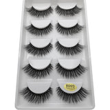 OKLULU  -  Wholesale 10Boxes 5Pairs Natural 3D Mink False Eyelashes Makeup Fake False Eyelash Extension Faux Cils Make Up Beauty G800 G806