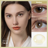 OKLULU Natural Eye Color Lenses Color Contact Lenses For Eyes Gray Lens Colored Contact Lenses Beauty Pupils Eye Lenses