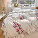 1PC Cotton Floral Pattern Home Bedding Duvet Cover Double-sided AB Version Comfortable Quilt Comforter Cover Home Textiles #/