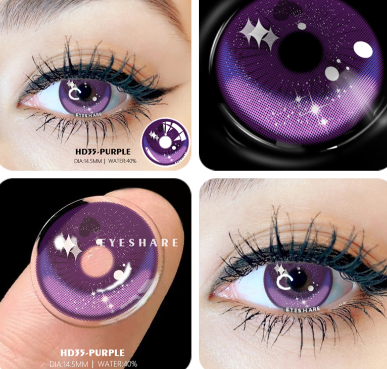 Cosplay Color Contact Lenses for Eyes AYY Series Halloween Beauty Makeup Contacts Lenses Eye Cosmetic Color Lens Eyes