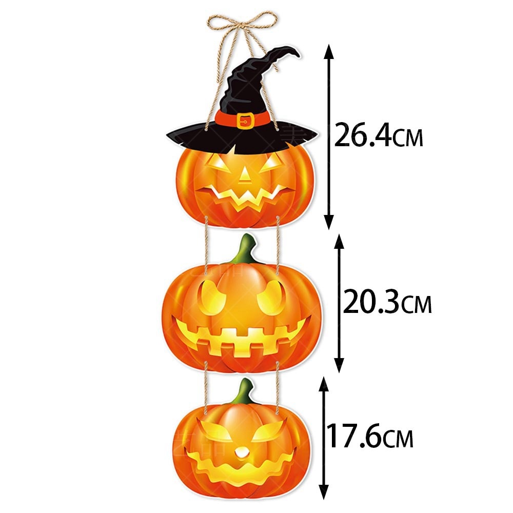 1.5m 10Led Halloween Light String Pumpkin Skull Eye Balls Ghost Festival Party Lantern Trick Or Treat Happy Halloween Day Decor