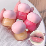 OKLULU  -  1/2Pc Lightweight Lip Mask Fruit Lip Balm Lasting Moisturizing Clear Lips Oil Non-sticky Lips Care Serum Primer Lip Gloss Makeup