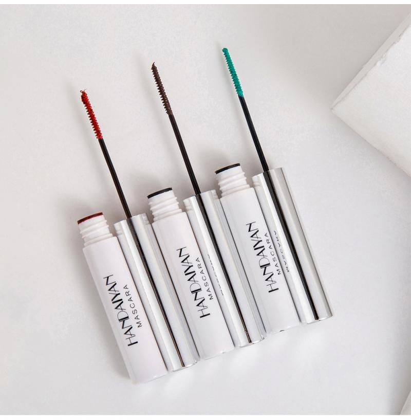 Colorful Waterproof Mascara Makeup Eyelash Extension Lengthen Curling White Mascara Cosplay Prom Make Up Cosmetics