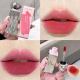 OKLULU  -  6 Colors Waterproof Rose Red Liquid Lipstick Matte Velvet Lip Mud Nude Pink Lip Gloss Lasting Non-Stick Korean Makeup Cosmetics