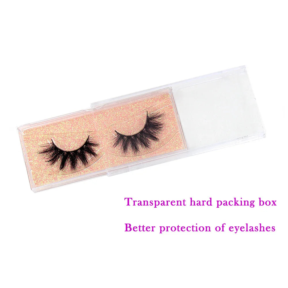 Oklulu Makeup Mink Eyelashes 100% Cruelty free Handmade 3D Mink Lashes Full Strip Lashes Soft False Eyelashes Makeup Lashes