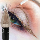 OKLULU  -  Pearlescent Diamond Gold Liquid Eyeshadow Eyeliner Stick Waterproof Glitter Sequins Rose Gold White Eyeliner Pen Korean Makeup