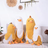 OKLULU 50CM Peeled Banana Plush Toy Cute Anxiety Make A Friend Duck Throw Pillow  Doll Send Children Christmas Birthday Presents