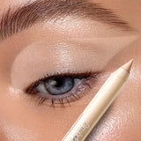 Oklulu Matte Eyeliner Lip Liner Pencil 2in1 Waterproof Long Lasting Glitter No Blooming Easy To Wear Black Green Eyes Makeup Cosmetic