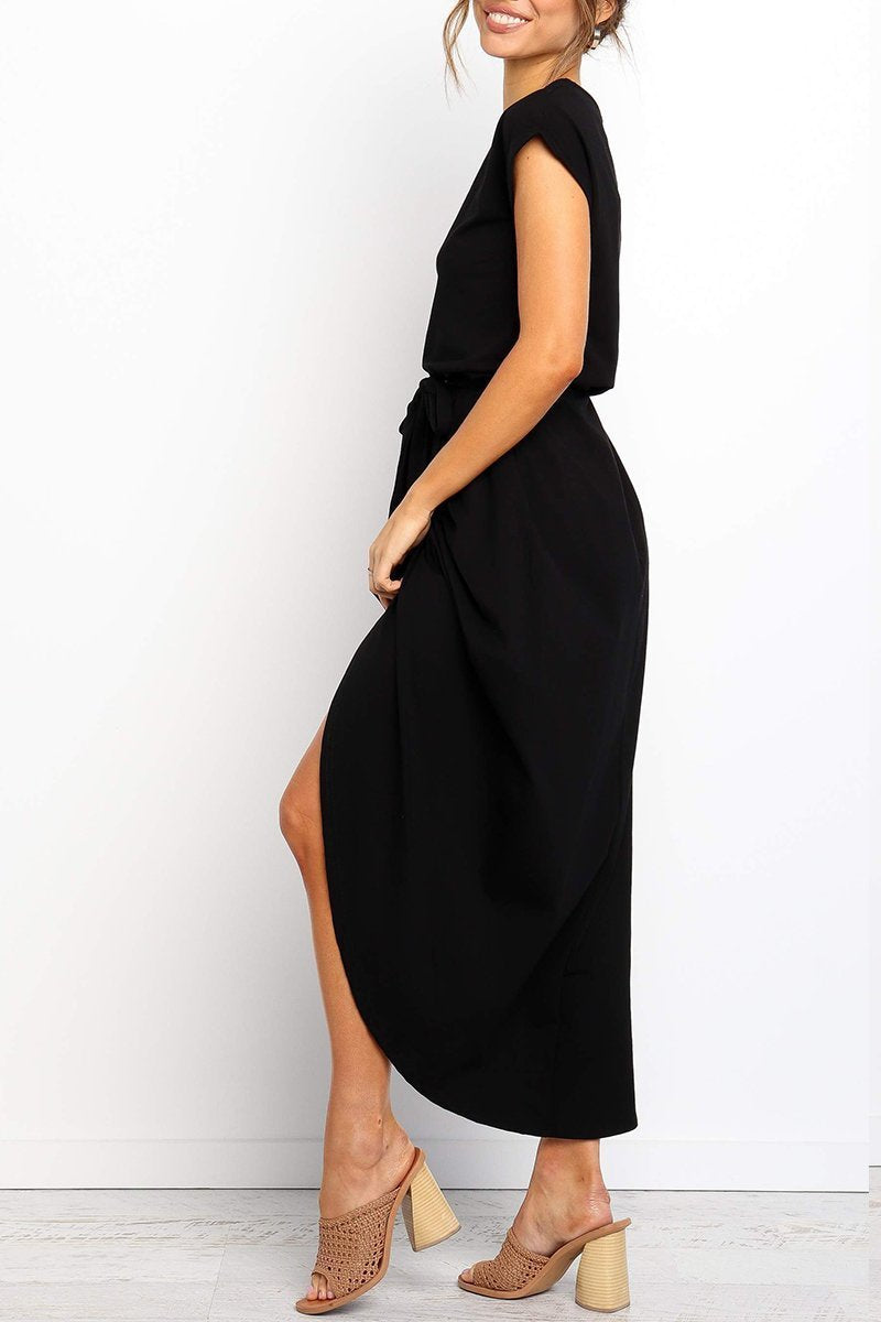 Oklulu After Midnight Ankle Length Midi Dress(4 Colors)