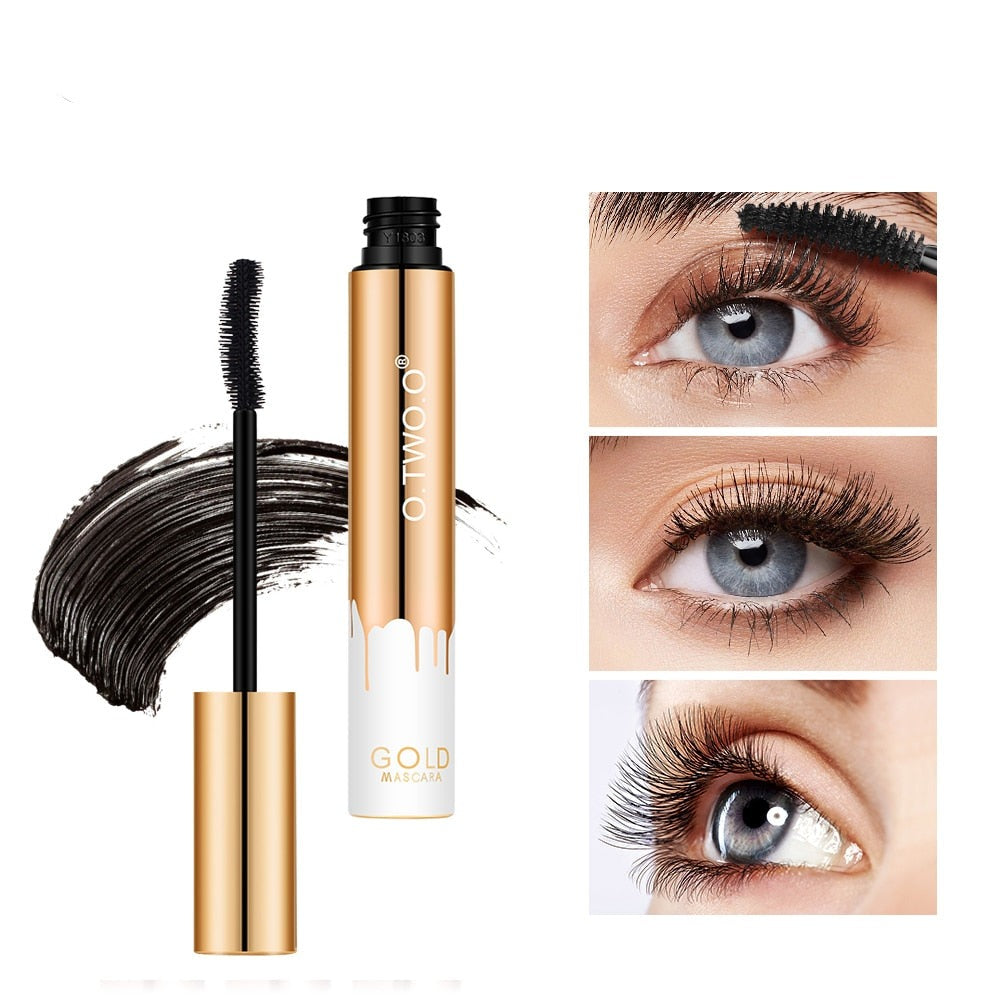 Mascara 4D Volume Eyelashes Mascara Waterproof Long-lasting 2 Colors Lengthening Lash Black Brown Mascara Cosmetics