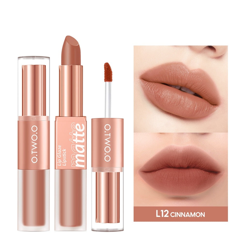 12 Colors Lips Makeup Lipstick  Lip Gloss Long Lasting Moisture Cosmetic Lipstick Red Lip Matte Lipstick Waterproof