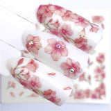 1PCS Kawaii Pink Flower Nail Polish Gel Varnish Hybrid UV For Manicure Off Gellak White Prime Nail Art Gel Extension Nail Polish