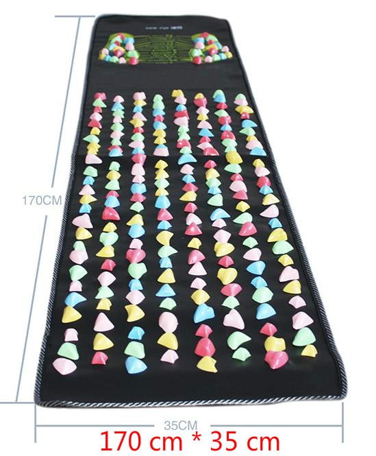 Reflexology Walk Stone Road Foot Massage Mat Acupressure Relax Massage Pad Foot Spa Leg Pain Relief Healthcare Walk Massager Mat