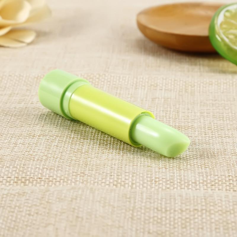 Oklulu 1Pc Temperature Color Changing Lip Balm Lasting Natural Moisturizing Moisture Green Lipstick Korean Makeup Lip Gloss TSLM1