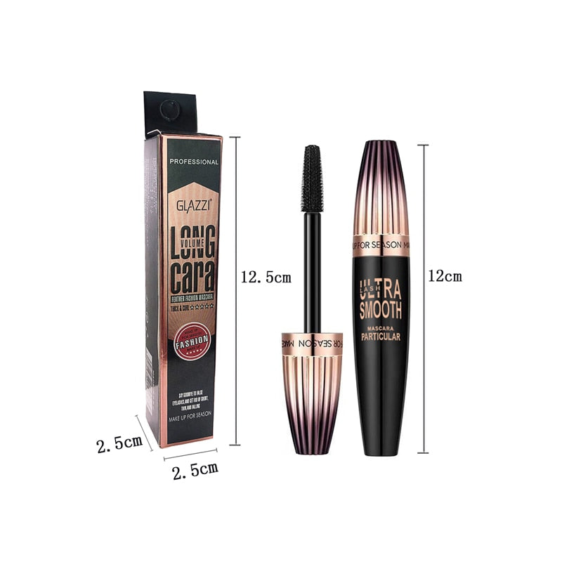 Oklulu NEW 3D Mascara Fiber Lashes Waterproof Black Concentrated Eye Mascara Cosmetics Korean Cosmetics TSLM2