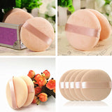 5/10pcs Cosmetic Puff Soft Professional Round Shape Facial Powder Face Foundation Air Cushion Portable Makeup Puff Beauty Tools