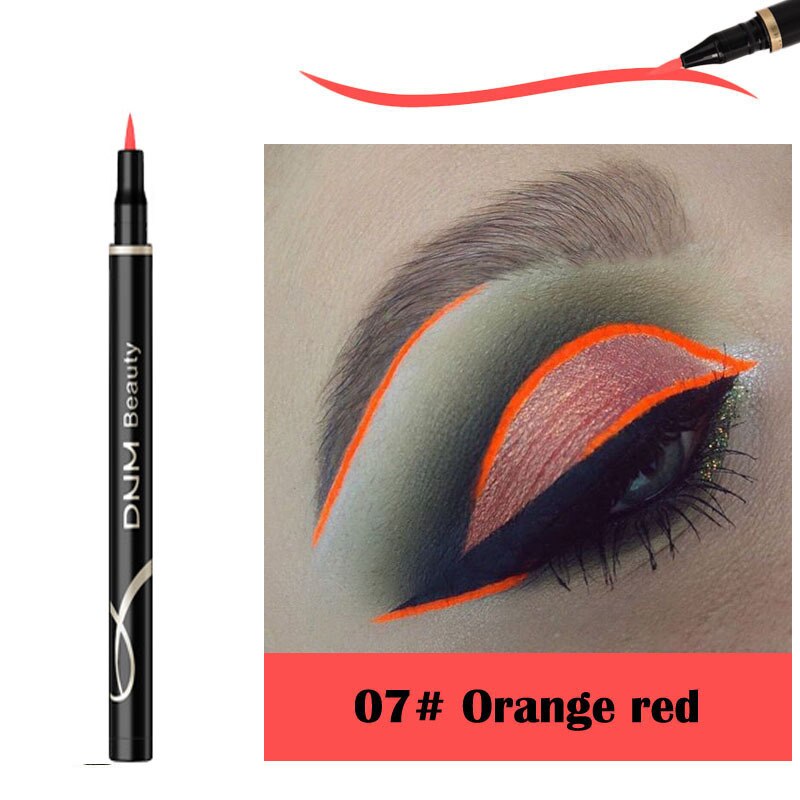 12Color Metallic Shiny Makeup Eyesliner Waterproof Shimmer Long-Lasting Easy To Wear Liquid Eyeliner  TSLM1